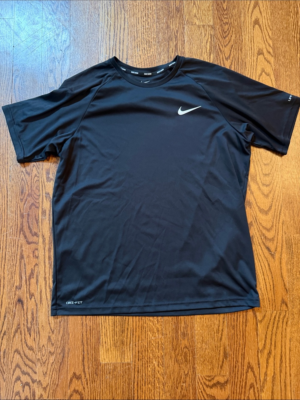 Nike swim Short-Sleeve Dri-FIT rash guard Athletic Tee